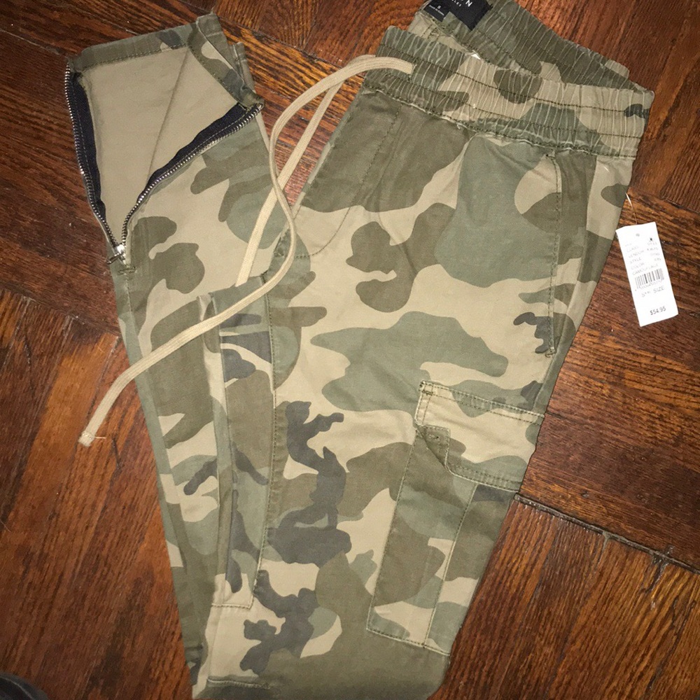 Camo joggers